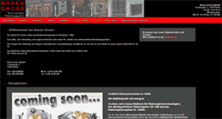 Desktop Screenshot of boxengross.de